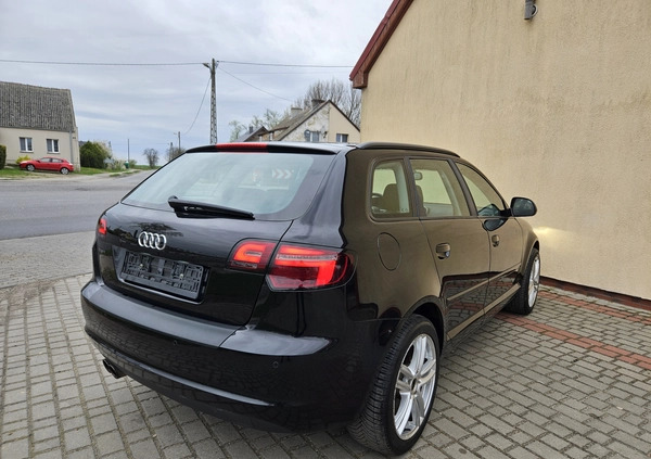 Audi A3 cena 25900 przebieg: 264000, rok produkcji 2010 z Gniezno małe 191